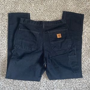 Vintage Black Carhartt Cargo Pants